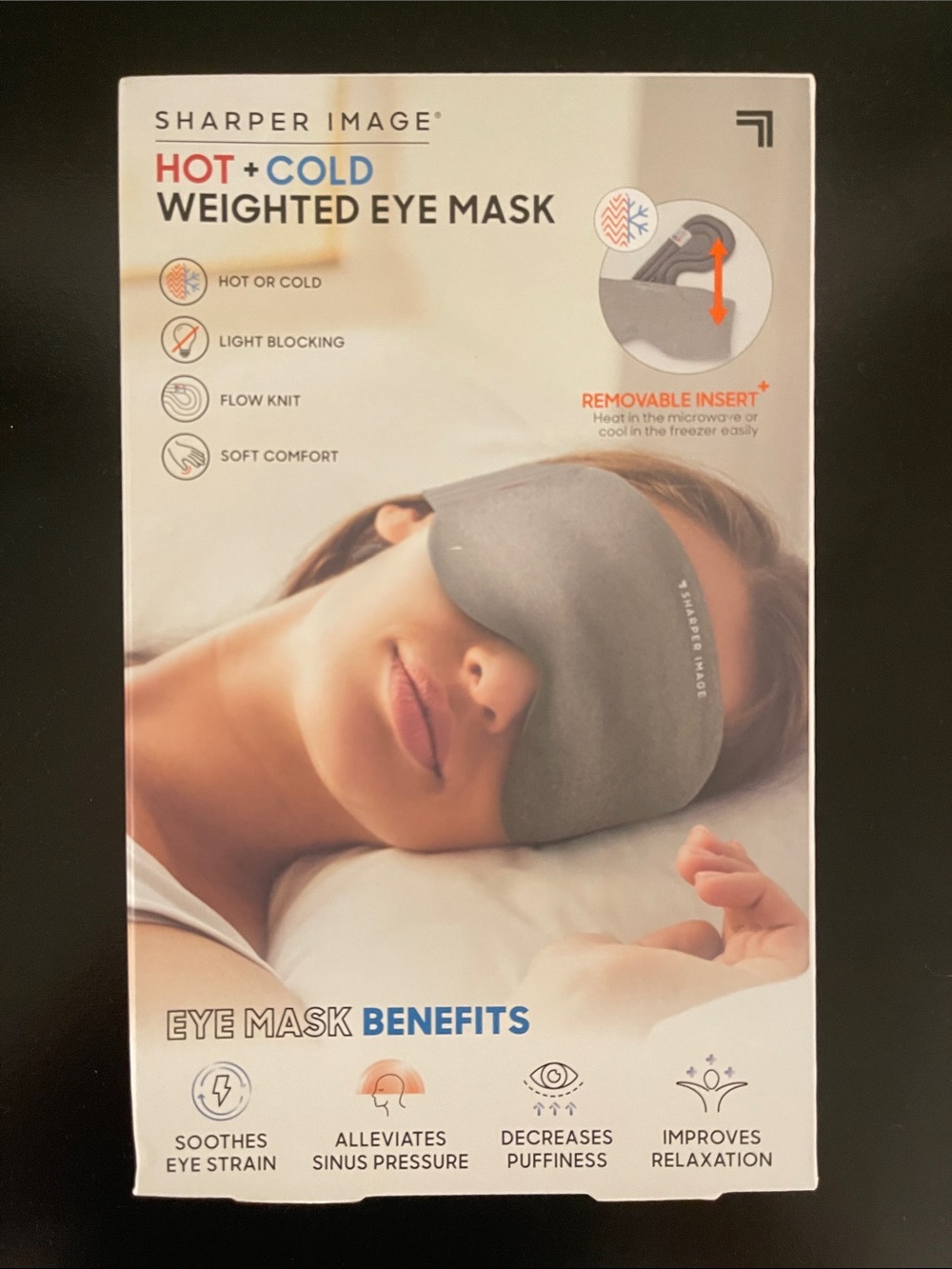 Weighted Eye Mask
